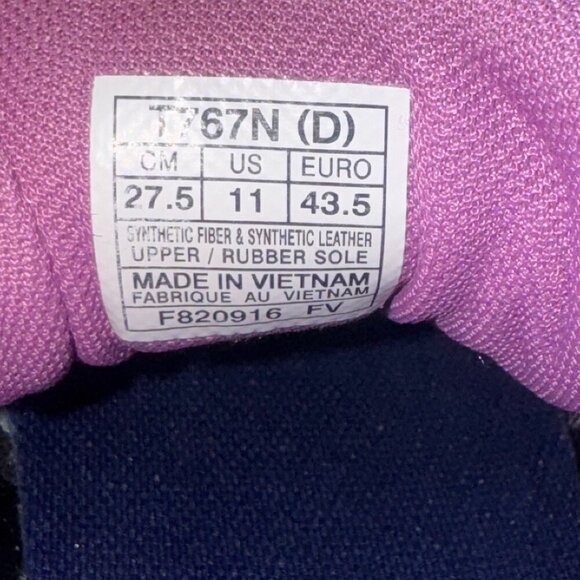 Asics Gel Contend 4 Running Shoes Womens 11D T765N Gray Purple Casual Athletic - Picture 9 of 11